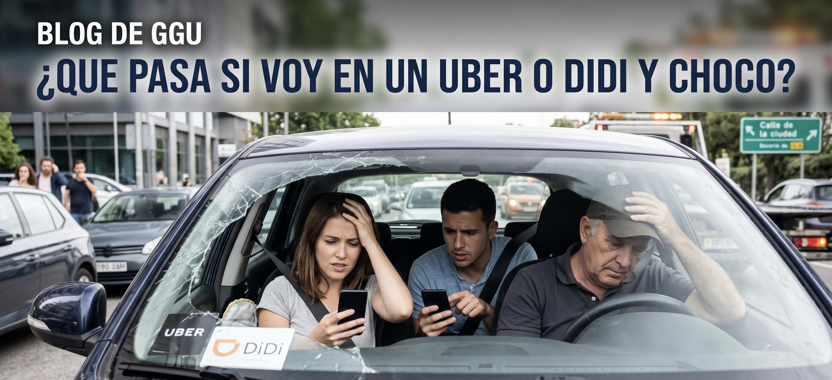 ¿Choque en Uber o DiDi? Quién cubre los daños y tus gastos médicos en 2026